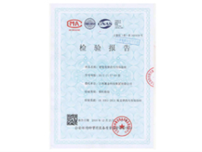 智能型弹药专用保险柜检验报告